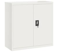 vidaXL Classeur 339728 – armoire à dossiers en acier 90×40×90 cm blanc