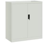 vidaXL Classeur gris clair 79x40x90 cm en acier