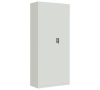 vidaXL Classeur 339761 acier 90x40x200 cm gris clair