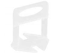 vidaXL Clips de Nivellement de Carreaux 1000 pcs, Système de Nivellement de Carrelage, Clips d'Espacement de Carrelage Mural, 1 mm