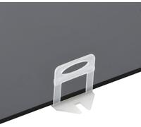 vidaXL Clips de nivellement pour carrelage 2500 pcs. 1 mm