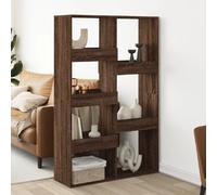 vidaXL Cloison chêne marron bois d'ingénierie