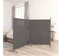 vidaXL Paravent - Anthracite 2 panneaux