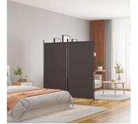 vidaXL Cloison de Séparation 2 Panneaux Séparateur de Pièce Pliable Diviseur Écran d'Intimité Paravent Décoration Salon 350259