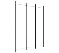 vidaXL Cloison de séparation 3 Panneaux Blanc 150x200 cm Tissu
