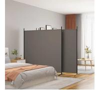 vidaXL Cloison de Séparation 4 Panneaux Séparateur de Pièce Pliable Diviseur Écran d'Intimité Paravent Décoration Salon 350284