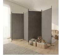 vidaXL Cloison de Séparation 5 Panneaux Séparateur de Pièce Pliable Diviseur Écran d'Intimité Paravent Décoration Salon 350268