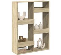 vidaXL Cloison de séparation Chêne sonoma bois ingénierie 100x33x135 cm Marron