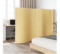 vidaXL Cloison de séparation naturel clair 165x800 cm bambou, écran de séparation de pièces, séparation de bureaux, écran de séparation