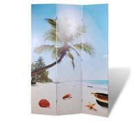 vidaXL Cloison de séparation pliable 120 x 170 cm Plage 240474