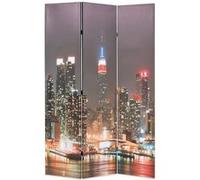vidaXL Cloison de séparation pliable 120x170 cm New York la nuit G