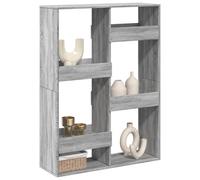 vidaXL Cloison de séparation sonoma gris 100x33x135 cm bois ingénierie