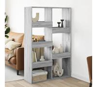 vidaXL Cloison de séparation Sonoma gris – en bois d'ingénierie 100x33x155,5 cm