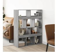 vidaXL Cloison de séparation sonoma gris bois d'ingénierie, séparateur de pièce, cloison de pièce, cloison de séparation de 3309524
