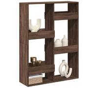 vidaXL Cloison séparation chêne marron 100x33x135 cm