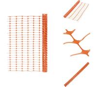 vidaXL Clôture de jardin 30 m Orange - Panneaux de clôture