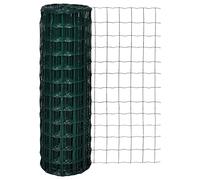 vidaXL Clôture de Jardin avec Maille Grillage Bordure Grille Barrière Ferme