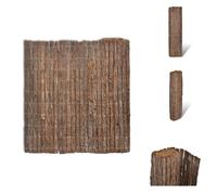 vidaXL Clôture en écorce 400×100 cm - Panneaux de clôture