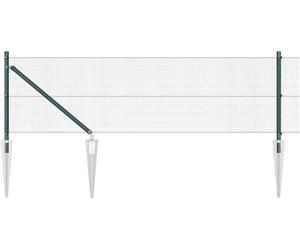 vidaXL : Clôture en fil barbelé soudé, 10 x 0,4 m, couleur verte