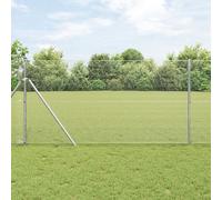 Vidaxl Clôture En Fil Soudé 1.2x50 M Acier Galvanisé