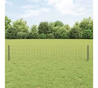 vidaXL Clôture en fil soudé 10 x 0,4 m (l x h) Acier recouvert de PVC