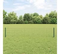 vidaXL Clôture en fil soudé 10 x 0,4 m (l x h) Acier recouvert de PVC