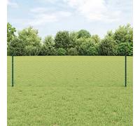 vidaXL Clôture en fil soudé 25 x 0,5 m (L x H) Acier recouvert de PVC