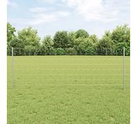 vidaXL Clôture en fil soudé 25 x 0,8 m (l x h) Acier galvanisé à chaud