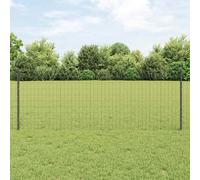 vidaXL Clôture en fil soudé 25 x 0,8 m (l x h) Acier recouvert de PVC
