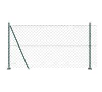 vidaXL Clôture en fil soudé avec base en béton 10 x 1,2 m (l x h)