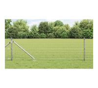 vidaXL Clôture en fil soudé avec pointes 10 x 0,8 m (L x H)