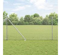 vidaXL Clôture en fil soudé avec pointes 10 x 0,8 m (L x H)