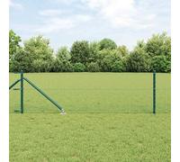 vidaXL Clôture en fil soudé avec pointes 10 x 0,8 m (L x H)