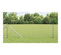 vidaXL Clôture en fil soudé avec pointes 25 x 0,8 m (l x h)