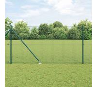 vidaXL Clôture en fil soudé avec pointes 25 x 1 m (l x h)