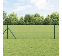 vidaXL Clôture en fil soudé pour sol 10 x 0,8 m (L x H)