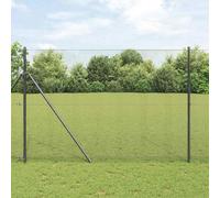 vidaXL Clôture en fil soudé pour sol 25 x 1,5 m (l x h)