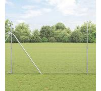 vidaXL Clôture en fil soudé pour sol 25 x 1,5 m (l x h)