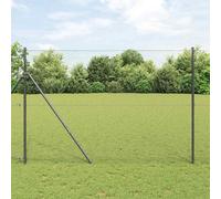 vidaXL Clôture en fil soudé pour sol 25 x 1,5 m (l x h)