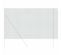 vidaXL Clôture en fil soudé – Acier vert – 1,5 x 10 m
