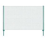 Vidaxl Clôture en Grillage Métallique - Vert 25x1,5 m