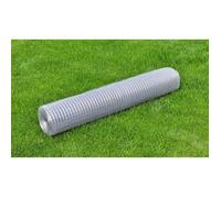 vidaXL Clôture en treillis acier galvanisé carré 1x25 m argenté 140117