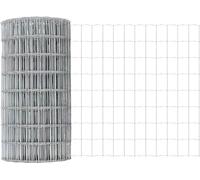 vidaXL Clôture Euro 0,4 x 50 m fer revêtu de PVC