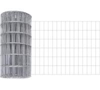 vidaXL Clôture Euro 0,6 x 50 m fer revêtu de PVC