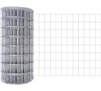 vidaXL Clôture Euro 0,6 x 50 m fer revêtu de PVC