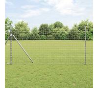 vidaXL Clôture Euro 1,2 x 25 m en fer recouvert de PVC