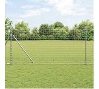 Vidaxl Clôture Euro 1,4x10 M En Acier Galvanisé
