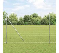vidaXL Clôture Euro 1,5 x 10 m Fer revêtu de PVC