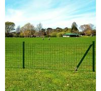vidaXL Clôture euro 10x1,2 m vert