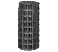 VIDAXL Clôture euro Acier 10 x 0,8 m Gris - (100x100 mm) BONNE4283